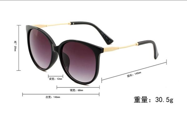 

woman heatwave sunglasses 5 color optional brand glasses glasses fashion tidal current outdoor timeless classic style eyewear retro polarize, White;black