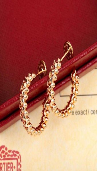 

fashion style luxury quality charm drop earring in 18k rose gold plated for women wedding jewelry gift have box stamp ps71959348145, Golden