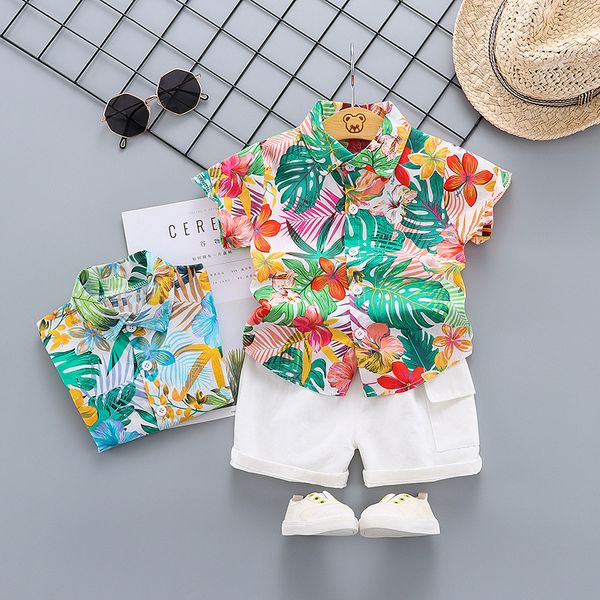 

clothing sets diimuu baby children boys clothes sets 2pcs tshirt short pants fashion cotton kids outfits suits 14 years summer wear 230721, White