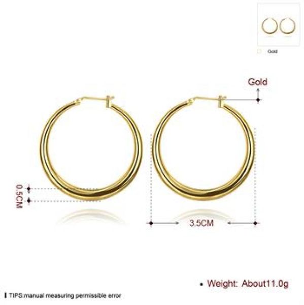 

women039s earrings silver 925 sterling silver gift box oval earrings new gold plated fashion jewelry 24k gold4068647