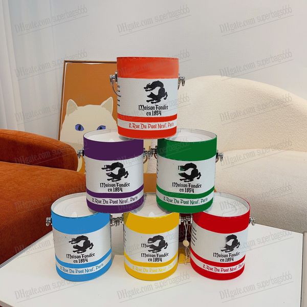 

paint can bucket bags designer bag designer bag crossbody women designer handbags fashion letters soft drawstring men sports