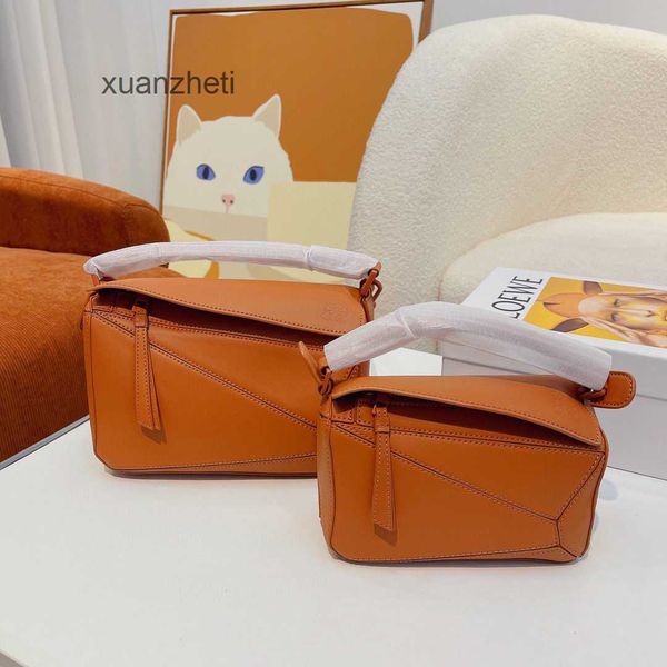 

hands puzzles designer bag fashion loewcbag bags glacier 2023 outlet candy handbags strap blue spliced diamond checker large capacity commut