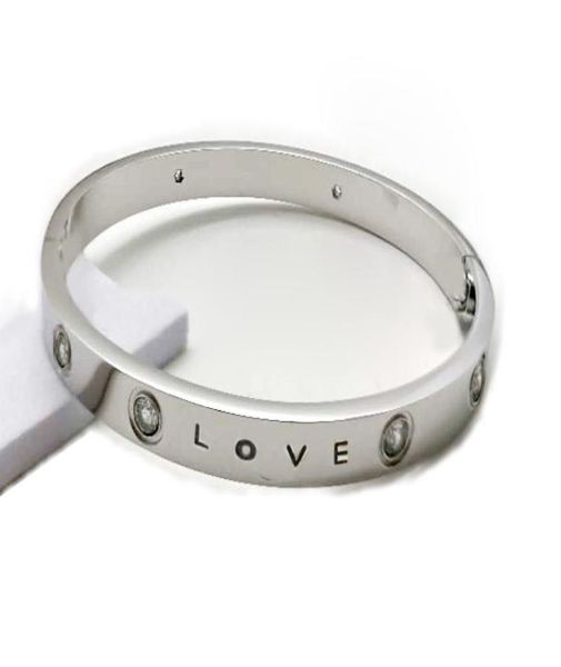 

luxury designer women bracelet fashion men rose gold bracelets bangle 316l stainless steel jewelry with original 3093629, Black