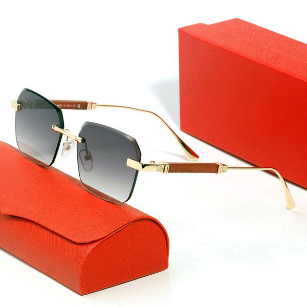 

fashion eyewear women designer sunglasses mens carti glasses latest hexagonal lens gold black panther classic anti-blue light radiation prot, White;black