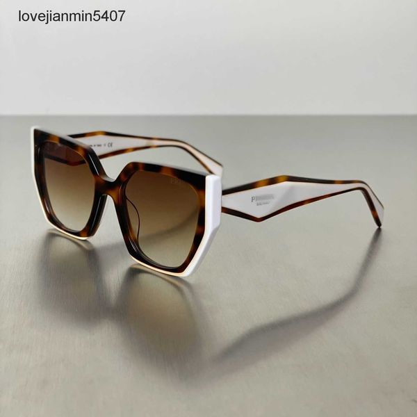 

2023 design sunglasses %80 factory wholesale and retail p family 23 new ins sunglass for women's summer uv protection square plate fash, White;black