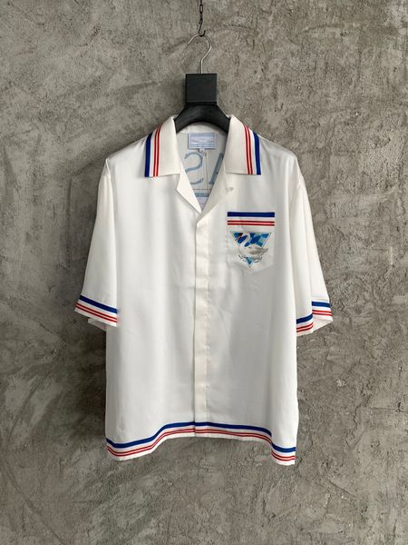 

23ss early spring europe italy paris cool cotton men's desginer t shirts colorful short sleeve soft letter printting round neck women, White;black