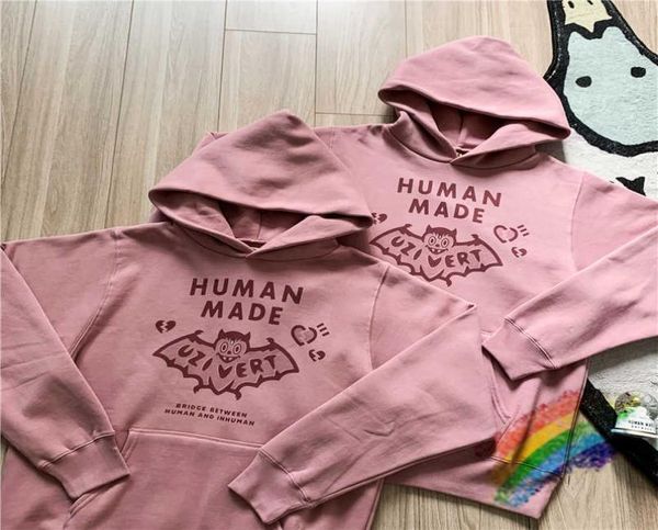 

men's hoodies sweatshirts pink hoodie men women 1 1 version bat pullover sweatshirts t2212166396435, Black