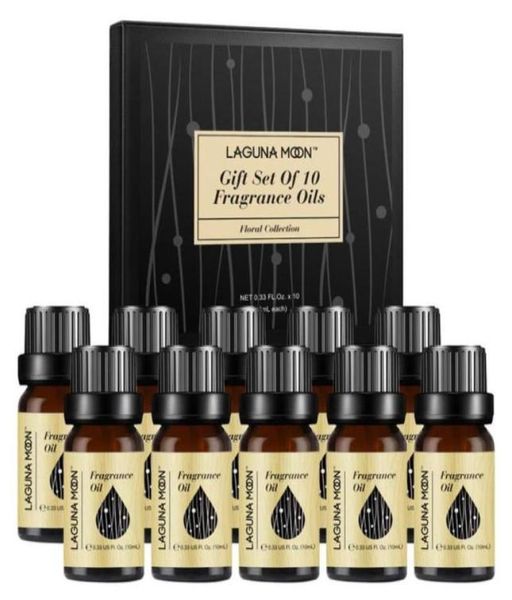 

gunamoon 10ml fragrance oil 10pcs kit rosemary lily orange blossom sia white musk honeysuckle magnolia sea breeze301q28807761298967