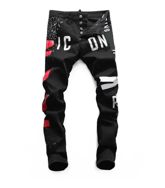 

mens designer jeans distressed ripped biker slim fit motorcycle bikers denim torn fold stitching mens designer motorcycles riding slim pants, Blue