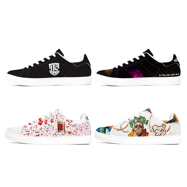 

fashion custom pattern diy shoes letter flowers green black mens womens cartoon new purple water sports trainers sneakers 36-48