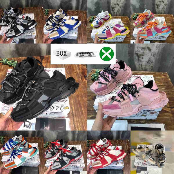 

2023 with box tripler designer sneaker dg shoes 5862 casual shoes man women shoes popular models multicolor matching sneakers outdoor size 3, Black