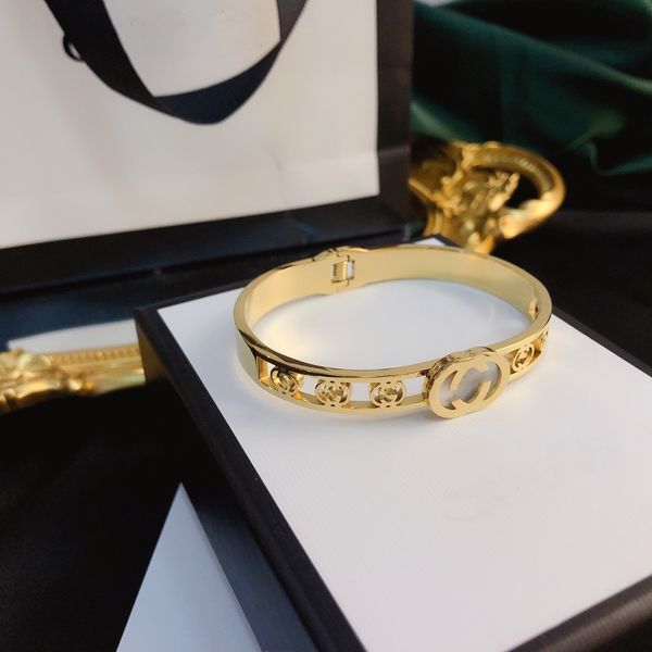 

luxury g classic designer bracelet leaf clover bracelet designer chain 18k gold shell for girl wedding mother' day fashion jewelry wome, Black