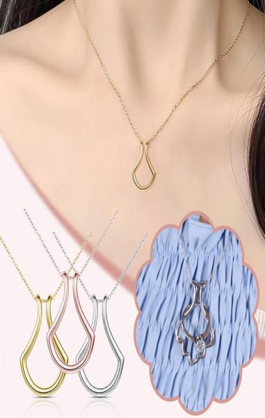 

ring holder pendant necklace for women girlfriend ring keepers for nurse medician worker simple trendy necklace jewelry 2022 new6289114, Silver