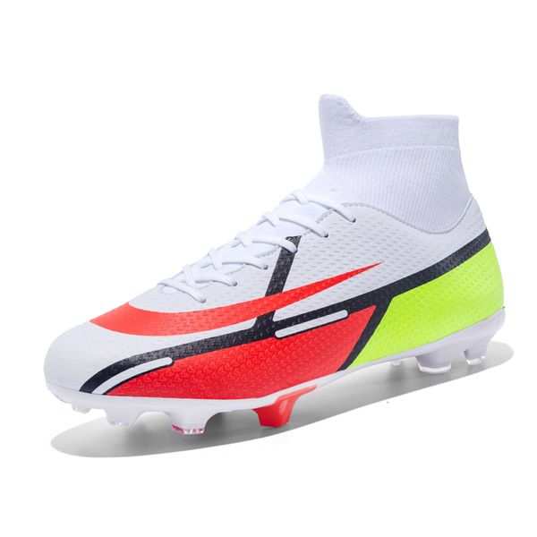 

safety shoes 2023professional highsoccer for men antislip fgtf grass training football boots kids outdoor sports sneakers 230724, Black;brown