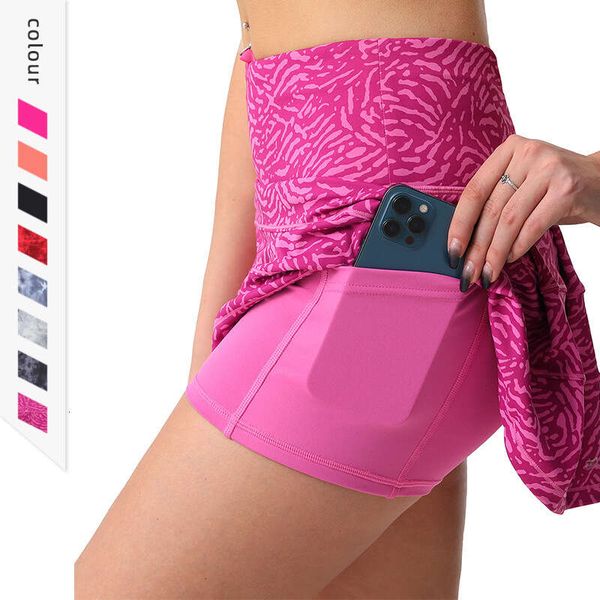 

pleated tennis skirt women gym clothes sports shorts female running fitness dance yoga underwear beach biker golf skirts lu-30