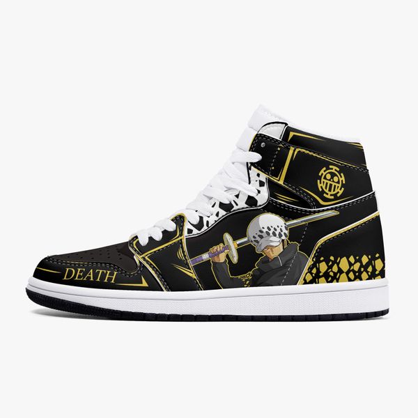 

diy basketball shoes mens womens black warrior trainers outdoor sports 36-48