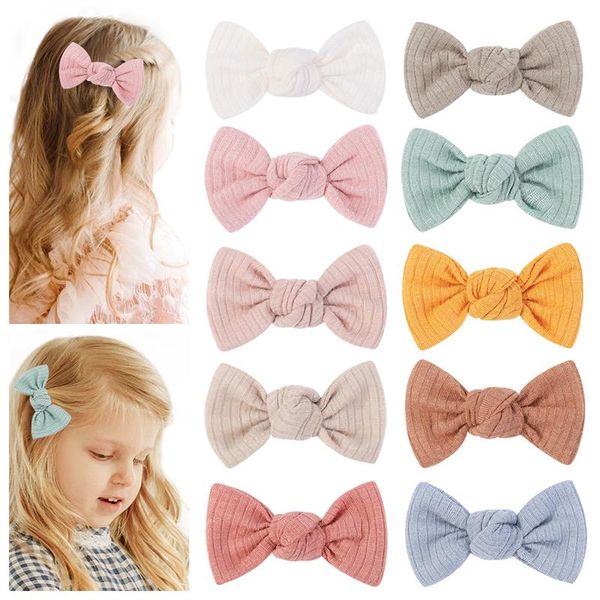 

baby girls hairpin bows hair clips cute princess barrettes bangs clip kids headwear hair accessories party decoration, Slivery;white