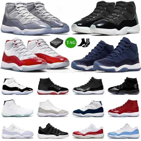 

with box 11 basketball shoes jumpman 11s men women cherry midnight navy cool grey 25th anniversary space jam mens womens outdoor sports trai
