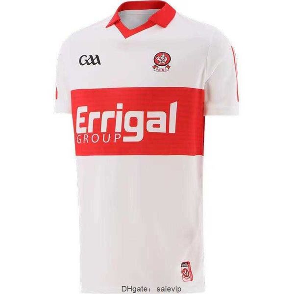 

2022/23 derry gaa home jersey size s-m--xl-xxl-3xl-4xl-5xl, White;black