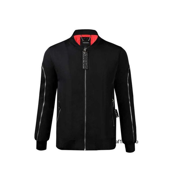 

varsity bear winter military jacket outwear mens cotton padded pilot army bomber jacket coat casual baseball jackets plein philipps jackets, Black;brown