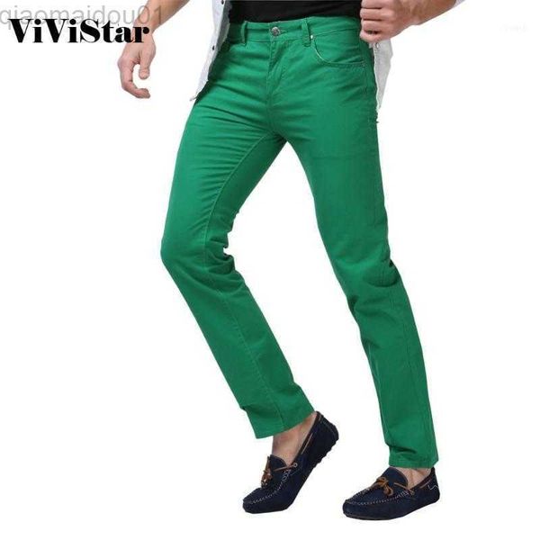 

men's jeans men's jeans men solid candy color 2021 spring summer autumn fashion casual brand calca f06401 l230725, Blue