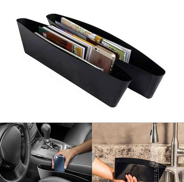 

catch catcher box caddy car seat gap slit pocket storage organizer for autozz