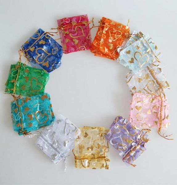 

79cm organza drawstring bags whole candy gift bags jewelry pouches bags wedding favor holder multi color1749333, Pink;blue