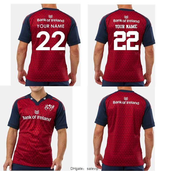 

2023 munster rugby training jersey size s-m--xl-xxl-3xl-4xl-5xl, White;black