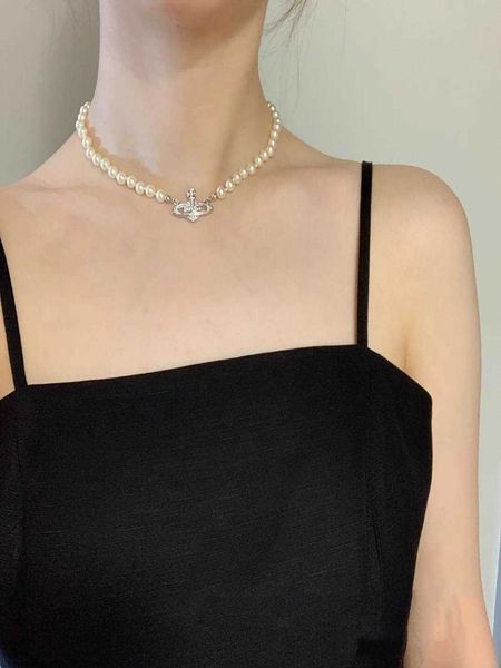 

women's accessories faux pearl decor beaded necklace, Silver