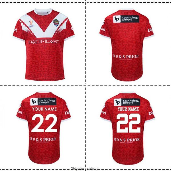

tonga rugby league mens home jersey 2022 tonga home rugby jersey shirt 2022/23 tonga rugby training jersey short size s---5xl, White;black