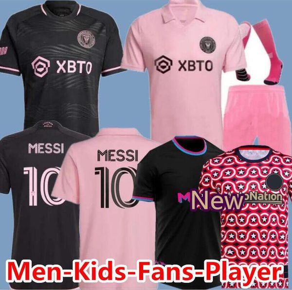 

23 24 inter miami messis soccer jerseys 2023 2024 matuidi higuain football shirts trapp pellegrini pizarro fc jersey carranza pirez morgan k, Black;yellow