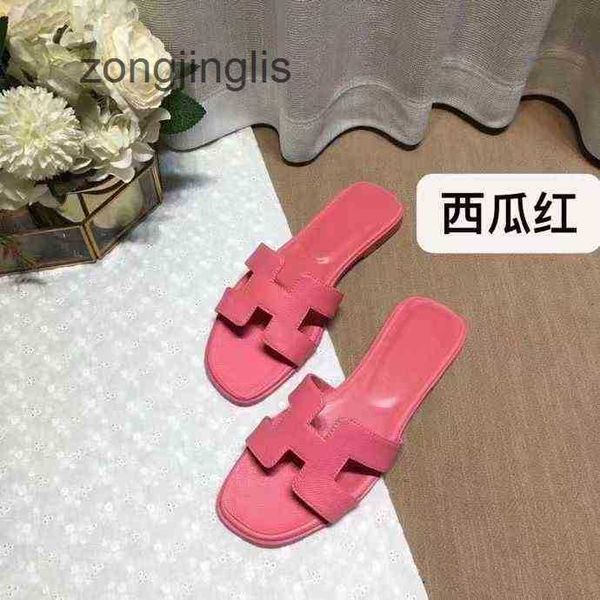 

summer women herr shoes women's designer slippers out. orans emma sandals goes 2023 tourism holiday beacflat bottomed one word j7xo