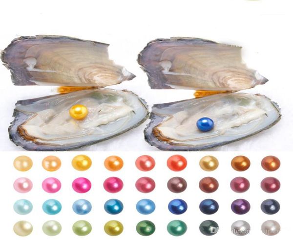 

whole new akoya pearl oyster 67mm round 25 colors freshwater natural cultured in fresh oyster pearl mussel supply1944580, White