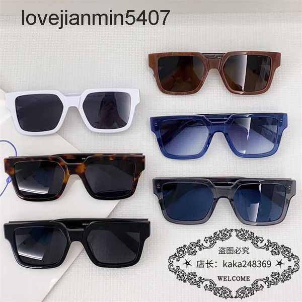 

2023 design sunglasses %80 factory wholesale and retail pjia new sunglass women's net red same style personality plate box spr03zs, White;black