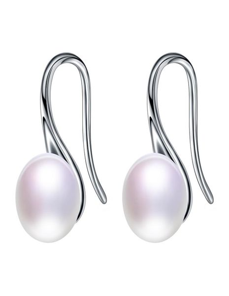 

natural pearl stud earrings for women freshwater accessories 925 sterling silver 5 colors available7344686, Golden;silver