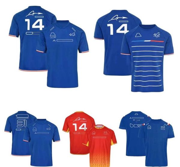 

new f1 racing short-sleeved t-shirt same style customization