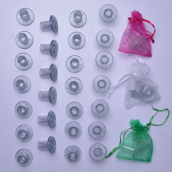 

shoe parts accessories 90 pairs pack high heel protectors silvery sers for stiletto heels shoes walk in grass at weddings outdoor events 230, White;pink