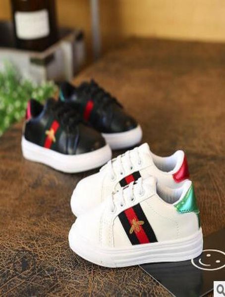 

kids shoes boys bee casual running shoes fashion sports boys sneakers rubber kids school shoes size 26362839187, Black;red