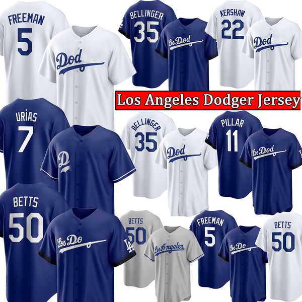 

custom mookie betts''dodgers" baseball jersey 5 freddie an 7 julio urias 22 clayton kershaw 35 cody bellinger 42 jackie robin, Blue;black