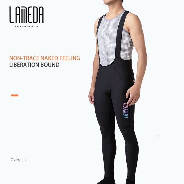 Cycling Bib Shorts LAMEDA men's strappy pants summer professional long road bike 230725