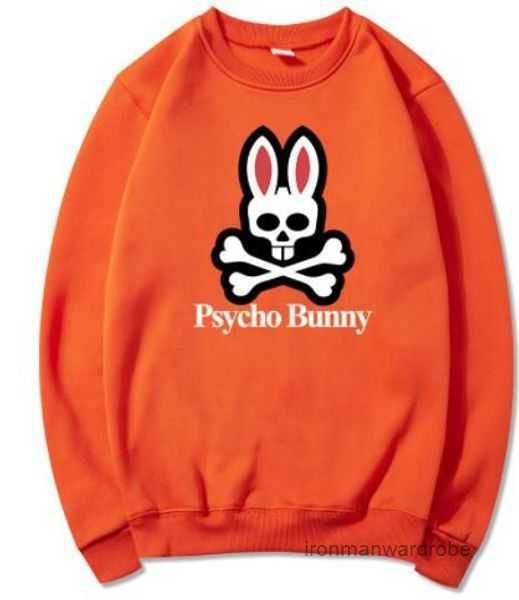 

designer hoodie women's polo sweatshirt autumn and winter casual psycho bunny street jacket men's hmf5, Black