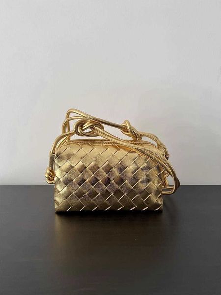 

designer bag small square bag woven bag bag female cowhide design fashionable shoulder crossbody bag venetas bag x9t3