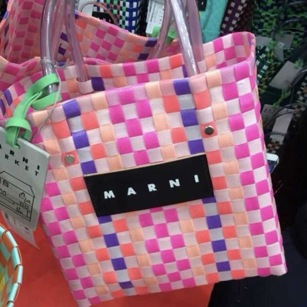 

luxuries designers bag marn weave straw fanny packs bag womens handbag shoulder tote bag purses crossbody el4p
