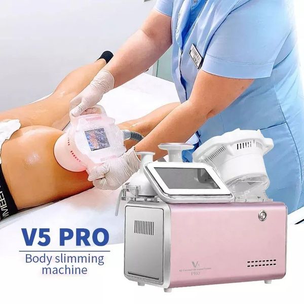 

portable 3in1 v5 pro rf ultrasonic cavitation rf slimming machine vacuum cavitation system fat reduction body sculpting machine