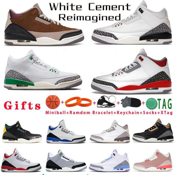 

retros white cement jumpman basketball shoes mens reimagined lucky green fire cardinal red black cat a ma maniere designer men women sports