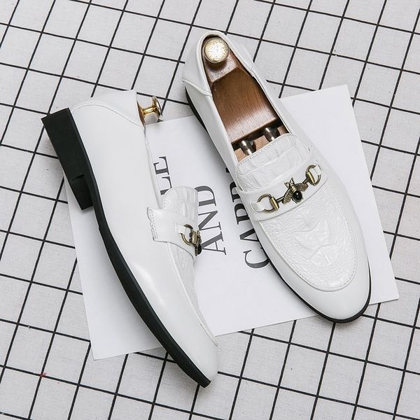 

dress shoes men moccasins for mens italian leather loafers big size formal designer black wedding luxury 230725