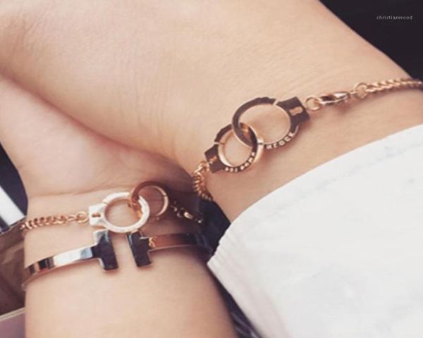 

bracelets men stainless steel silver couple bracelet chain on hand charm gold men039s bracelets jewelry fashion male accessorie4769757, White