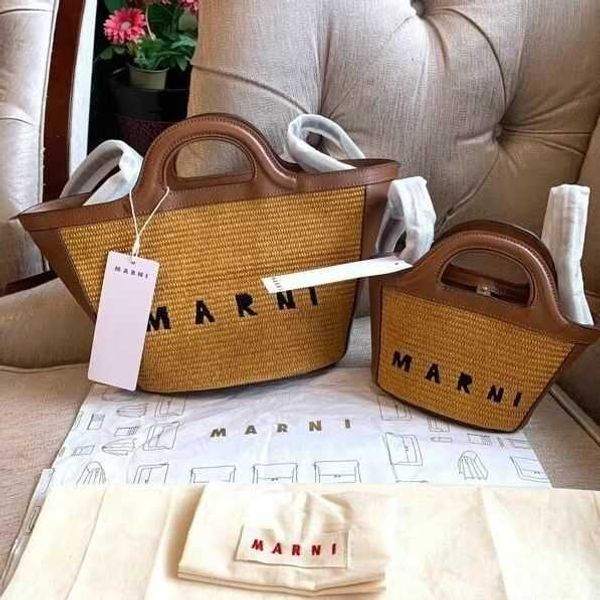 

luxuries designers bag marn weave straw fanny packs bag womens handbag shoulder tote bag purses crossbody njc9