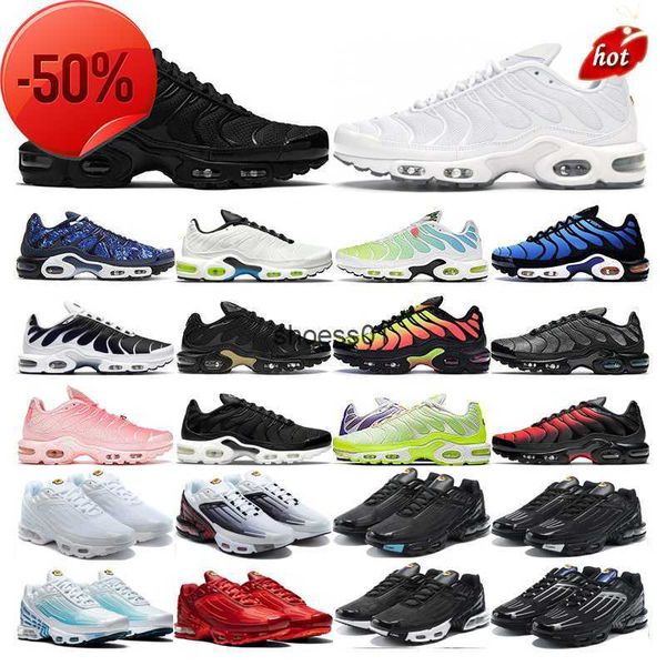 

boots tn plus 3 running shoes tn mens women triple white black laser blue volt glow oreo womens breathable sneakers trainers outdoor sports