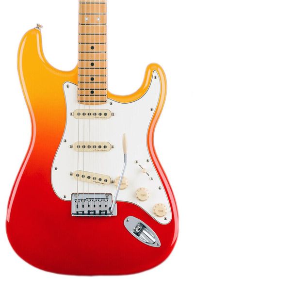 

player plus st electric guitar | tequila sunrise